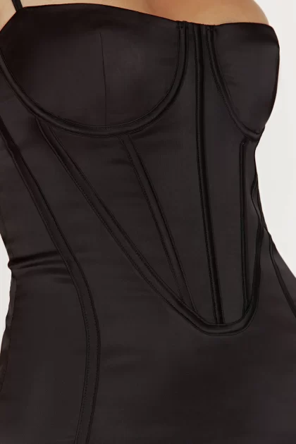 MESHKI Bridget Corset Mini - Black (HIRE) - Image 7