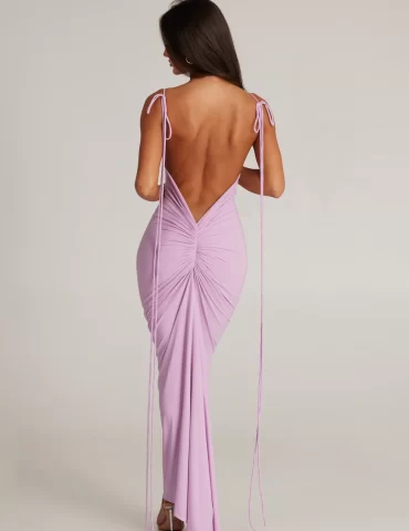 Zahara Dress - Pastel Lilac
