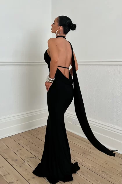 MELANI Sofia Gown - Black (HIRE) - Image 7
