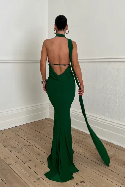 MELANI Sofia Gown - Emerald (HIRE) - Image 6