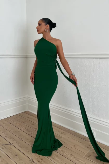 MELANI Sofia Gown - Emerald (HIRE) - Image 8