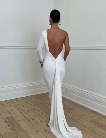 Acia Gown - White