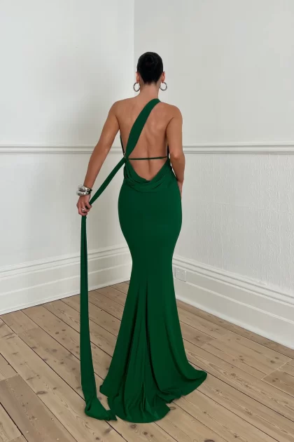 MELANI Sofia Gown - Emerald (HIRE) - Image 9