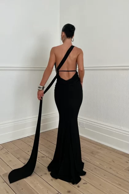 MELANI Sofia Gown - Black (HIRE) - Image 2