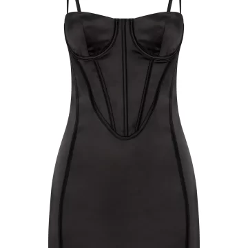 MESHKI Bridget Corset Mini - Black (HIRE) - Image 8