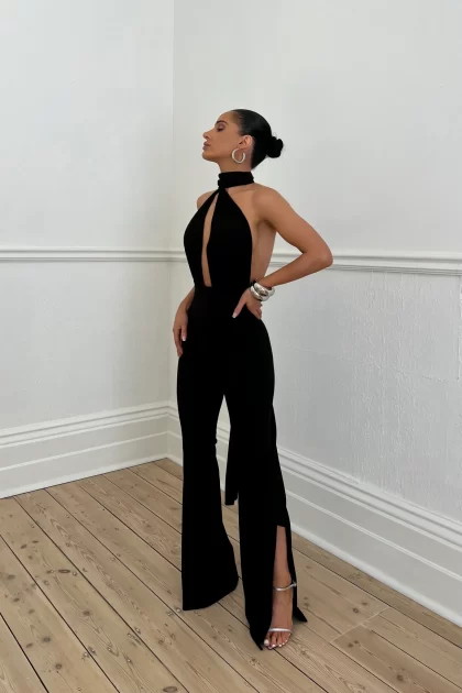 MELANI Vera Multi Way Jumpsuit - Black (HIRE)