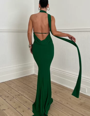 MELANI Sofia Gown - Emerald