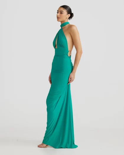 MELANI Izabella Multi Way Gown - Jade (HIRE) - Image 3