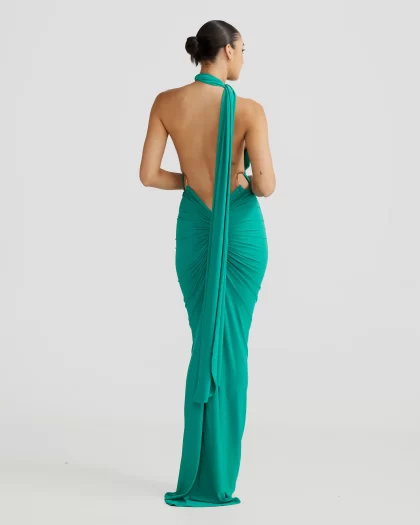 MELANI Izabella Multi Way Gown - Jade (HIRE) - Image 4