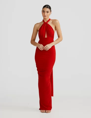 MELANI Izabella Multi Way Gown - Red