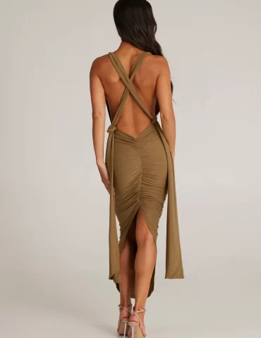 Melrose Multi Way Dress - Khaki