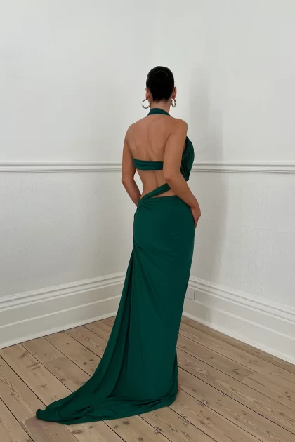 MELANI Kailani Gown - Emerald (HIRE) - Image 2