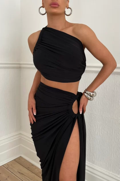 MELANI Viera Two Piece - Black (HIRE) - Image 2
