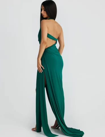 MELANI Kailani Gown - Emerald