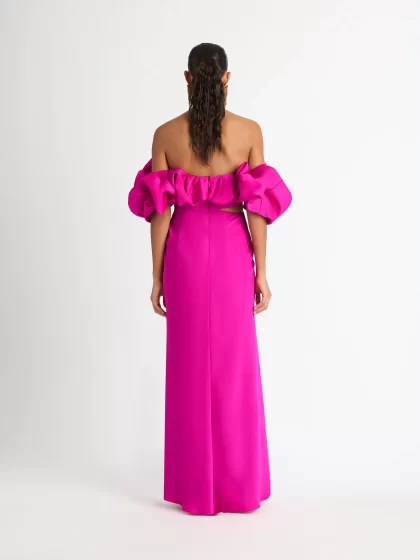 SHEIKE Margot Maxi Dress - Magenta (HIRE) - Image 5