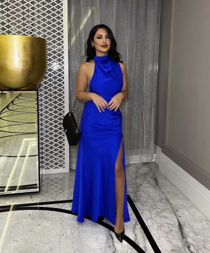 SHEIKE Venus Maxi Dress - Cobalt (HIRE)