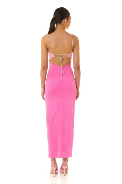 ELIYA Zora Mini Dress - Pink (HIRE) - Image 4