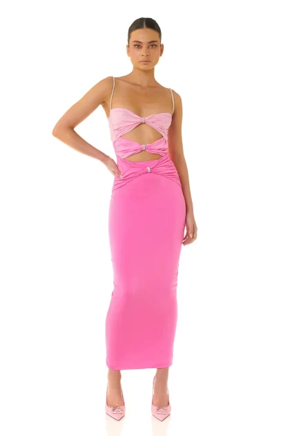 ELIYA Zora Dress - Pink (HIRE) - Image 11