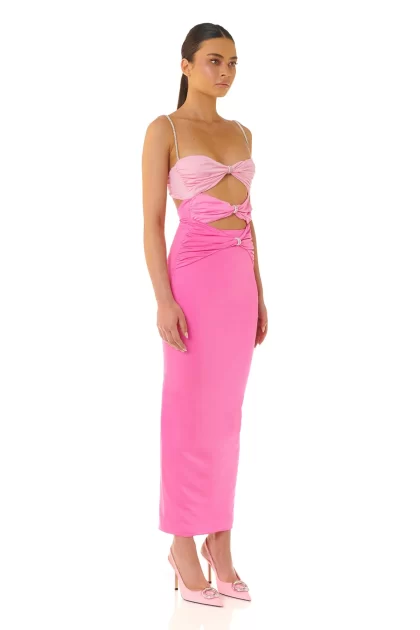 ELIYA Zora Dress - Pink (HIRE) - Image 14