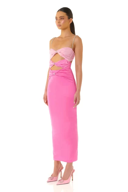 ELIYA Zora Dress - Pink (HIRE) - Image 15