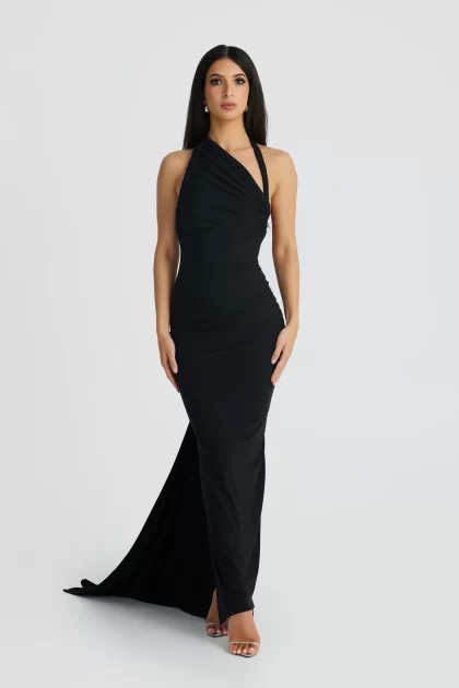 MELANI Ivana Multi Way Gown - Black (HIRE) - Image 5