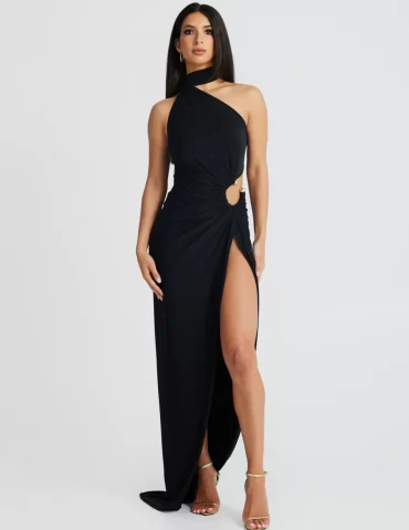 MELANI Bianka Gown - Black