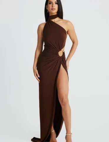 MELANI Bianka Gown - Chocolate