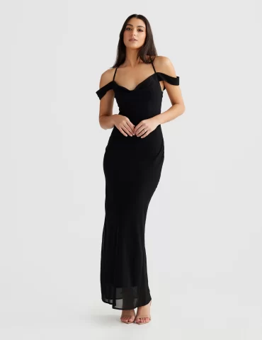 MELANI Vienna Gown - Black