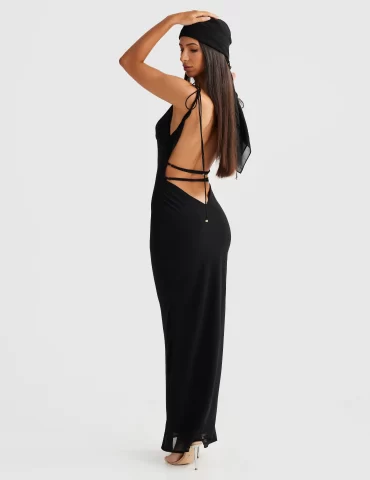 MELANI Brianni Gown - Black