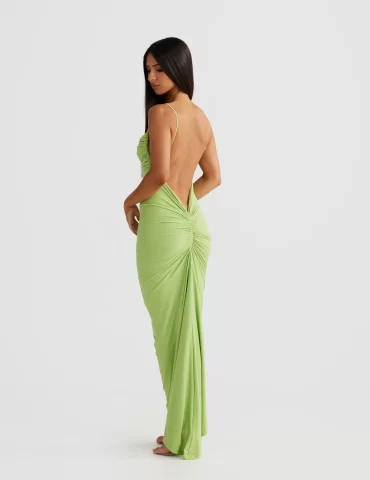 Celina Dress - Lime