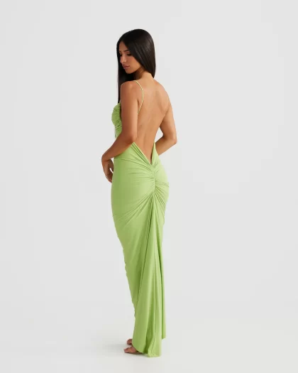 MELANI Celina Dress - Lime