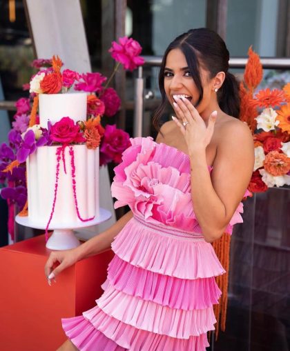 ELIYA Josephine Dress - Pink (HIRE) - Image 8