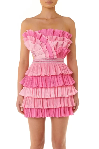 ELIYA Josephine Dress - Pink (HIRE) - Image 13