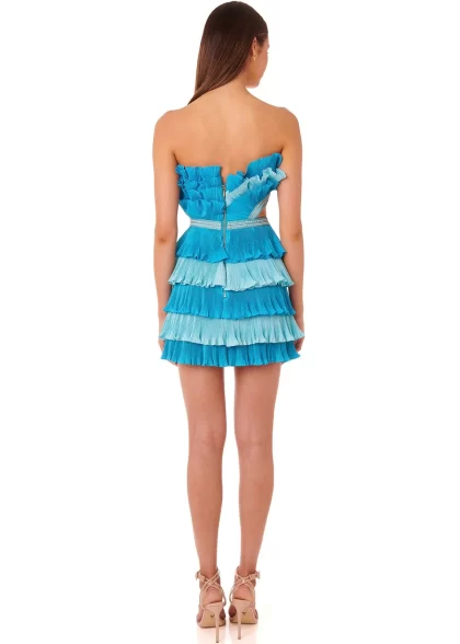 ELIYA Josephine Dress - Blue (HIRE) - Image 10