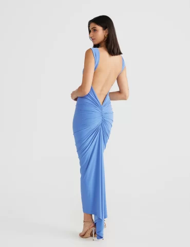 MELANI Sabia Dress - Ocean Blue