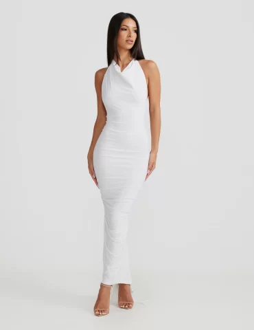 MELANI Olivia Multi Way Dress - White