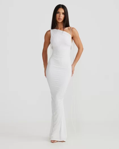 MELANI Gia Gown - White - Image 3