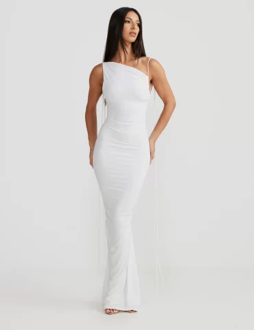 MELANI Gia Gown - White