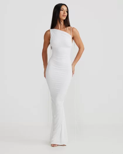 MELANI Gia Gown - White