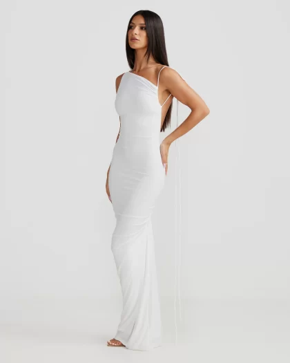 MELANI Gia Gown - White - Image 4