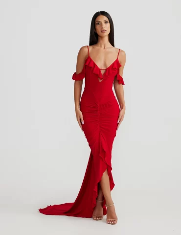 MELANI Carmella Gown - Red