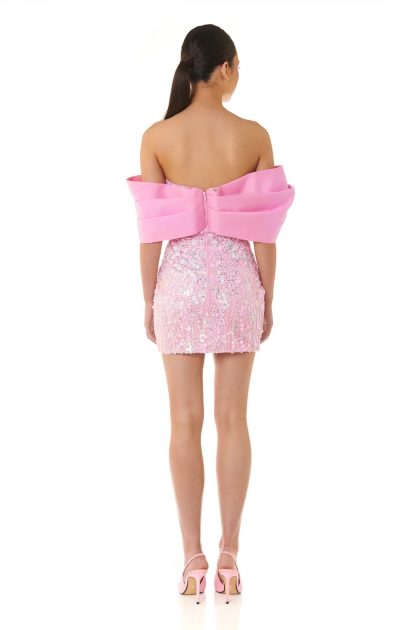 ELIYA Bianca Dress - Pink (HIRE) - Image 7