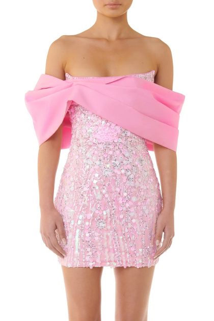ELIYA Bianca Dress - Pink (HIRE) - Image 10