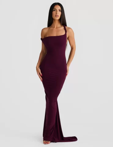 MELANI Maia Multi Way Gown - Mulberry