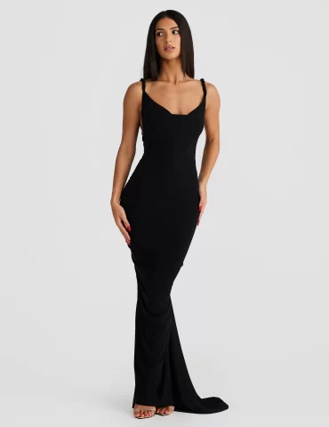 MELANI Yelena Gown - Black