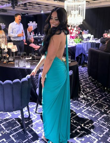 MELANI Izabella Multi Way Gown - Jade (HIRE)
