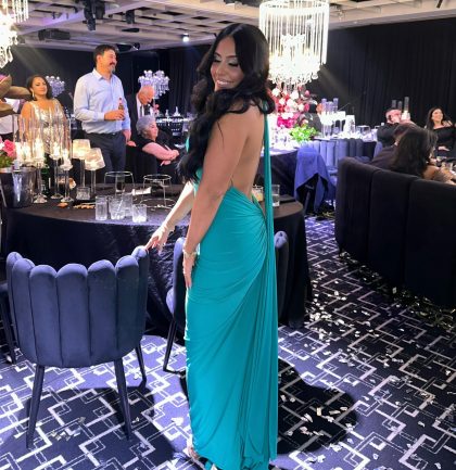 MELANI Izabella Multi Way Gown - Jade (HIRE)