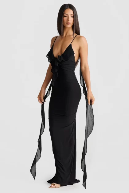 MELANI Daniela Gown - Black - Image 4