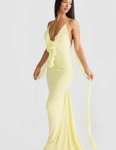 MELANI Daniela Gown - Butter Yellow