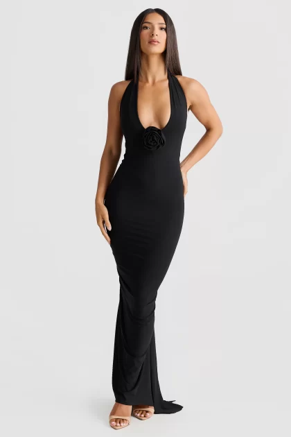 MELANI Arabella Gown - Black - Image 8